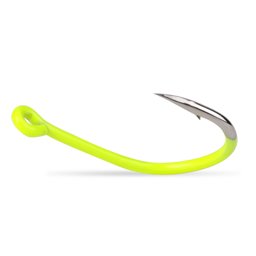 NGB 50pcs 1/0#-10#Fluorescent  - Fishing Hook Offset recension och pris