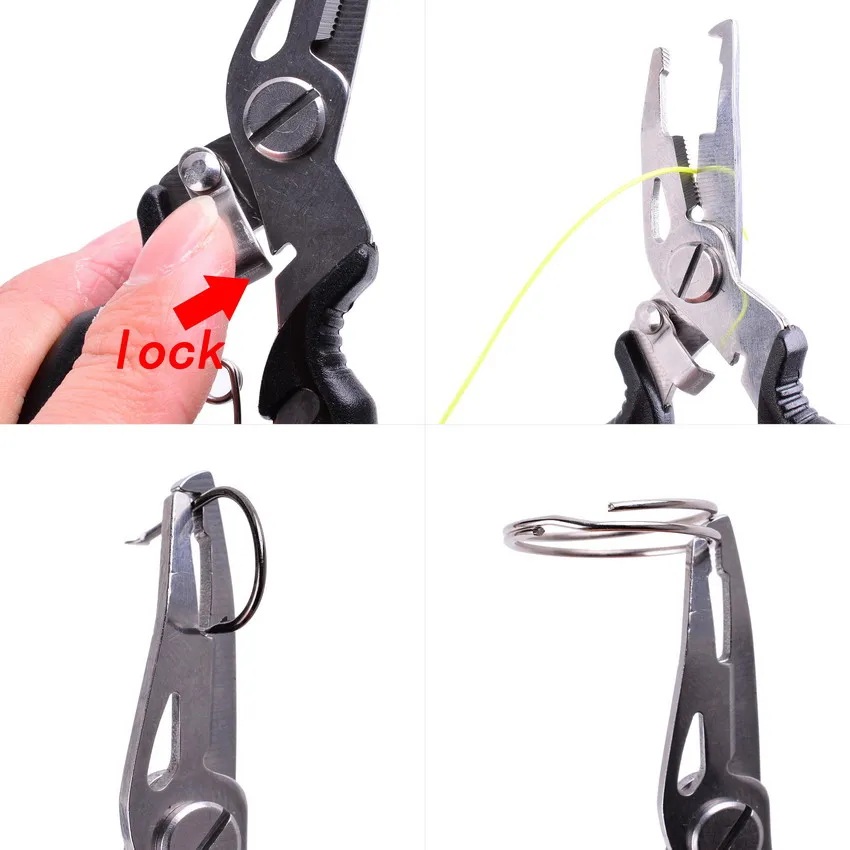 Multifunction Fishing Pliers T - Fishing Hook Offset recension och pris