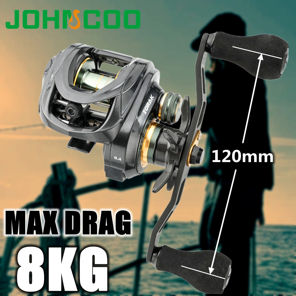 Johncoo Baitcasting Reel Sea F - Abu Garcia Reel Max recension och pris