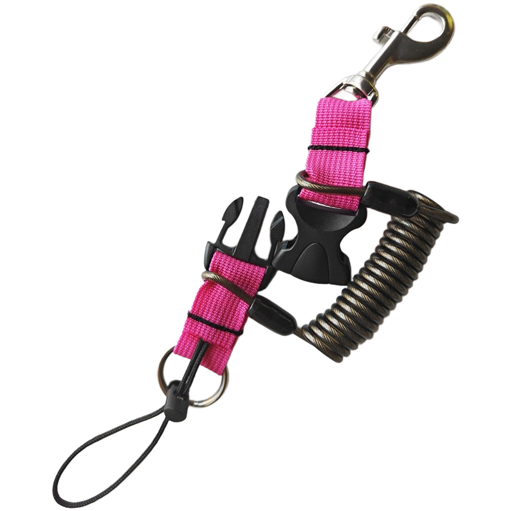 Retractable 304 SS Spring Rope - Fishing Hook recension och pris
