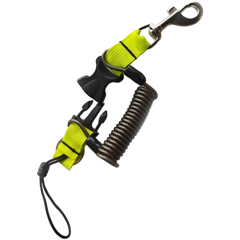 Retractable 304 SS Spring Rope - Fishing Hook recension och pris